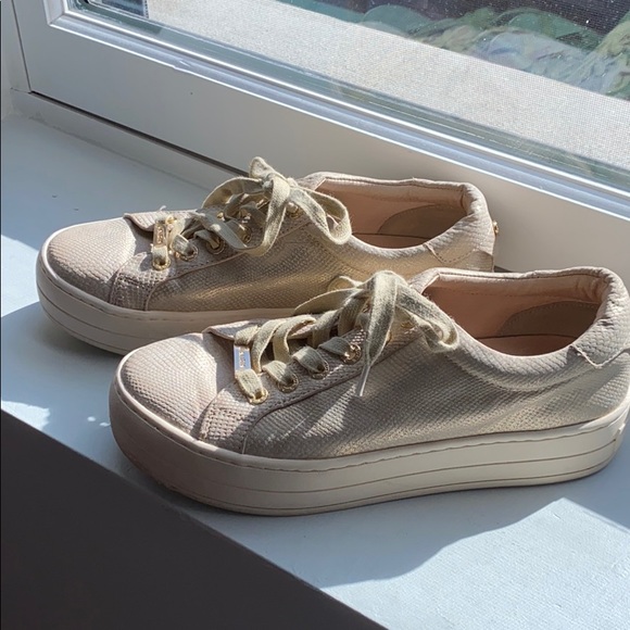 J/slides platform metallic snake sneaker - Picture 1 of 4